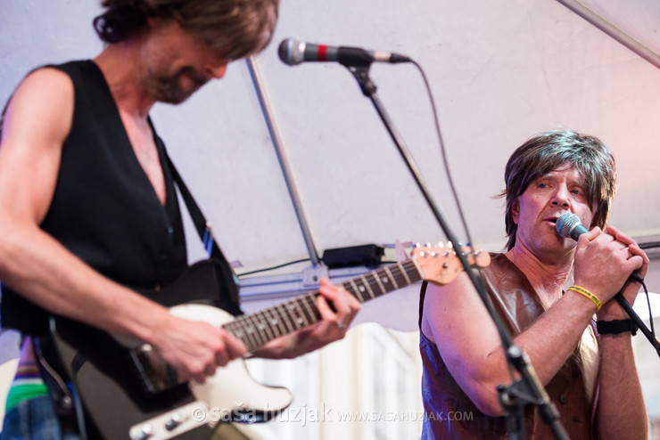 Uroš Rakovec and Branko Završan (Los Hermanos muy simpaticos) @ Festival Lent, Maribor (Slovenia), 20/06 > 05/07/2014 <em>Photo: © Saša Huzjak</em>