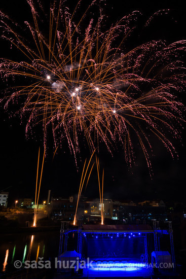 Fireworks - closing of 26th Folkart @ Festival Lent, Maribor (Slovenia), 20/06 > 05/07/2014 <em>Photo: © Saša Huzjak</em>