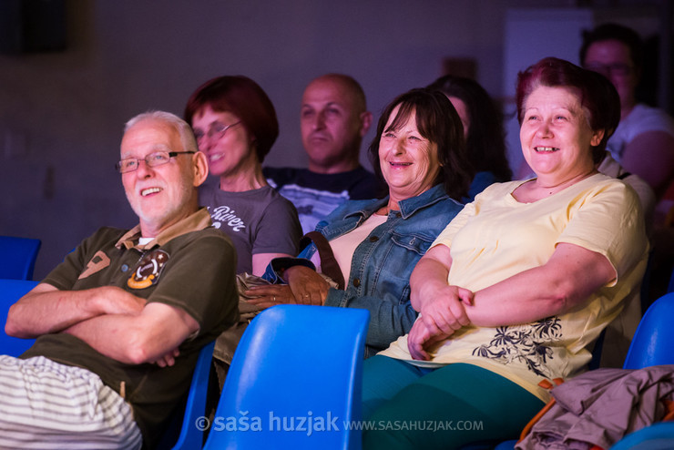 Audience enjoying stand-up comedy @ Festival Lent, Maribor (Slovenia), 20/06 > 05/07/2014 <em>Photo: © Saša Huzjak</em>