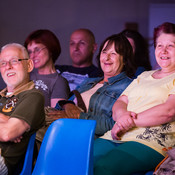 Audience enjoying stand-up comedy @ Festival Lent, Maribor (Slovenia), 20/06 > 05/07/2014 <em>Photo: © Saša Huzjak</em>