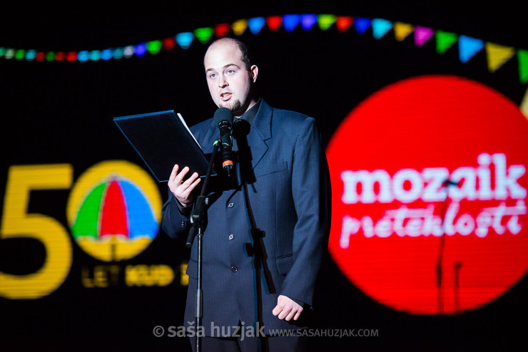 Marko Perger, the president of KUD Študent - Mosaic of History: 50 years of KUD Študent @ Festival Lent, Maribor (Slovenia), 20/06 > 05/07/2014 <em>Photo: © Saša Huzjak</em>