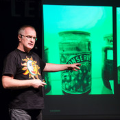 Lecture by Aleksander Zadel @ Festival Lent, Maribor (Slovenia), 20/06 > 05/07/2014 <em>Photo: © Saša Huzjak</em>