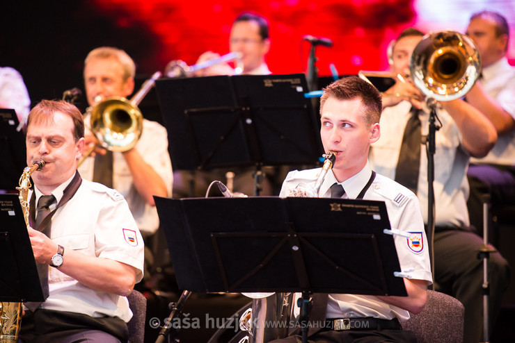 Big Band Orkestra Slovenske vojske (Big Band of the Slovenian Armed Forces Orchestra) @ Festival Lent, Maribor (Slovenia), 20/06 > 05/07/2014 <em>Photo: © Saša Huzjak</em>