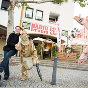 Living statue @ Festival Lent, Maribor (Slovenia), 20/06 > 05/07/2014 <em>Photo: © Saša Huzjak</em>