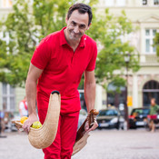 Vincent Delavenere (Podeželsko žongliranje - Rural juggling) @ Festival Lent, Maribor (Slovenia), 20/06 > 05/07/2014 <em>Photo: © Saša Huzjak</em>