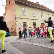 Veličastni veliki ogled (s sirom) - Le Grand Big Tour (with cheese) @ Festival Lent, Maribor (Slovenia), 20/06 > 05/07/2014 <em>Photo: © Saša Huzjak</em>