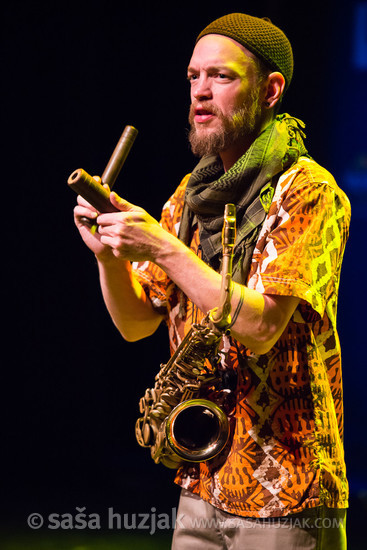 Zakari Frantz (The Souljazz Orchestra) @ Festival Lent, Maribor (Slovenia), 20/06 > 05/07/2014 <em>Photo: © Saša Huzjak</em>