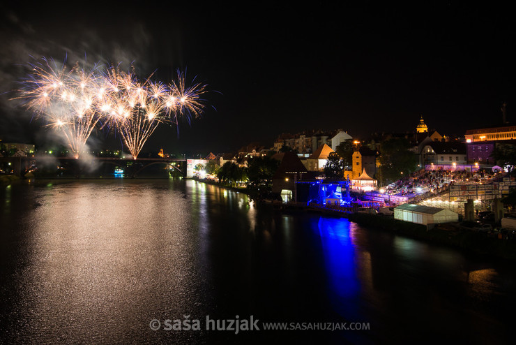 Fireworks - closing of Festival lent 2014 @ Festival Lent, Maribor (Slovenia), 20/06 > 05/07/2014 <em>Photo: © Saša Huzjak</em>