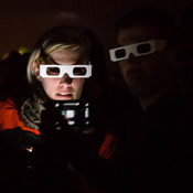 Kraftwerk 3D fans @ Bažant Pohoda festival, Trenčín (Slovakia), 10/07 > 12/07/2014 <em>Photo: © Saša Huzjak</em>