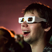 Kraftwerk 3D fans @ Bažant Pohoda festival, Trenčín (Slovakia), 10/07 > 12/07/2014 <em>Photo: © Saša Huzjak</em>