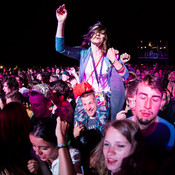 Tame Impala fans @ Bažant Pohoda festival, Trenčín (Slovakia), 10/07 > 12/07/2014 <em>Photo: © Saša Huzjak</em>