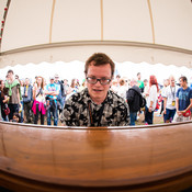 Young pianist @ Bažant Pohoda festival, Trenčín (Slovakia), 10/07 > 12/07/2014 <em>Photo: © Saša Huzjak</em>