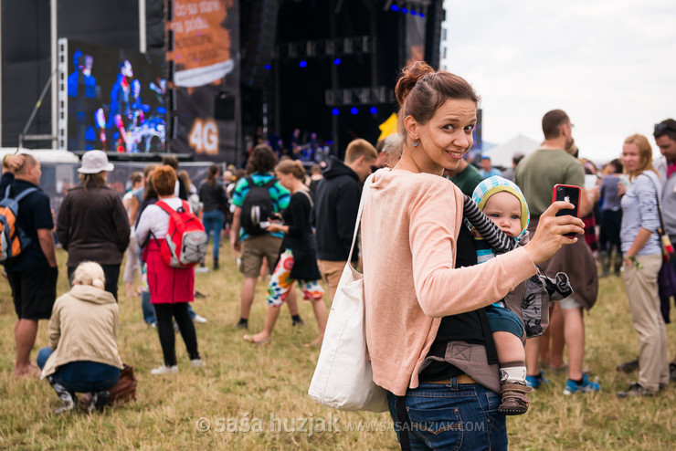 Selfie at the festival @ Bažant Pohoda festival, Trenčín (Slovakia), 10/07 > 12/07/2014 <em>Photo: © Saša Huzjak</em>