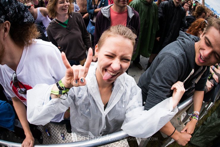 Billy Barman fans @ Bažant Pohoda festival, Trenčín (Slovakia), 10/07 > 12/07/2014 <em>Photo: © Saša Huzjak</em>