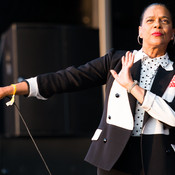 Pauline Black (The Selecter) @ Bažant Pohoda festival, Trenčín (Slovakia), 10/07 > 12/07/2014 <em>Photo: © Saša Huzjak</em>