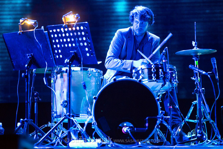 The Brandt Brauer Frick Ensemble @ Bažant Pohoda festival, Trenčín (Slovakia), 10/07 > 12/07/2014 <em>Photo: © Saša Huzjak</em>