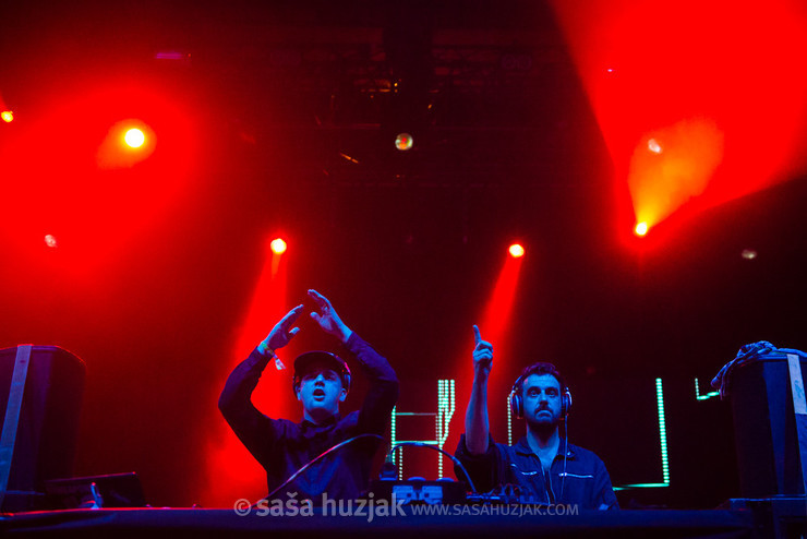 Modeselektor @ Bažant Pohoda festival, Trenčín (Slovakia), 10/07 > 12/07/2014 <em>Photo: © Saša Huzjak</em>