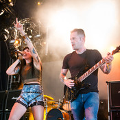 Sleigh Bells @ Bažant Pohoda festival, Trenčín (Slovakia), 10/07 > 12/07/2014 <em>Photo: © Saša Huzjak</em>