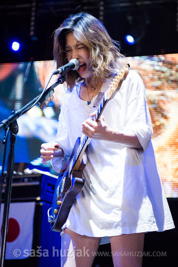 Ikkyu Nakajima (Tricot) @ Bažant Pohoda festival, Trenčín (Slovakia), 10/07 > 12/07/2014 <em>Photo: © Saša Huzjak</em>