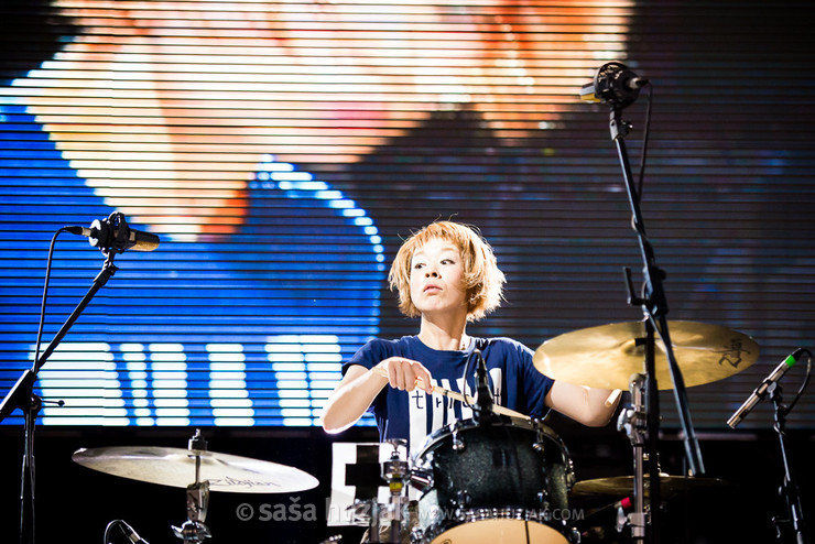 Yamaguchi Miyoko (Tricot) @ Bažant Pohoda festival, Trenčín (Slovakia), 10/07 > 12/07/2014 <em>Photo: © Saša Huzjak</em>