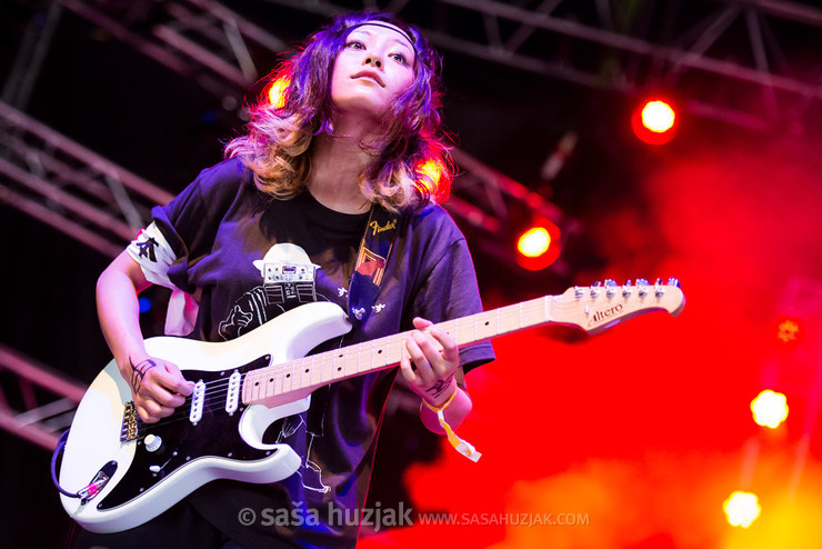 Motoko "Motifour" Kida (Tricot) @ Bažant Pohoda festival, Trenčín (Slovakia), 10/07 > 12/07/2014 <em>Photo: © Saša Huzjak</em>