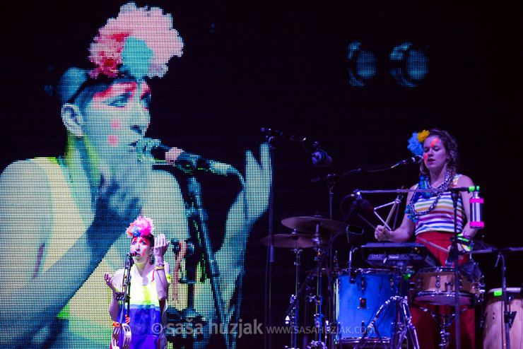 Tune-Yards @ Bažant Pohoda festival, Trenčín (Slovakia), 10/07 > 12/07/2014 <em>Photo: © Saša Huzjak</em>