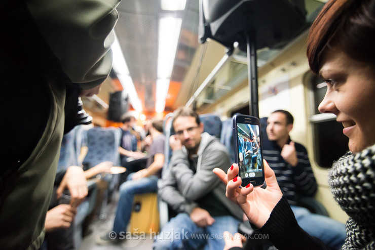 Miki Solus @ Train line Maribor - Ruše, Maribor (Slovenia), 28/11/2014 <em>Photo: © Saša Huzjak</em>