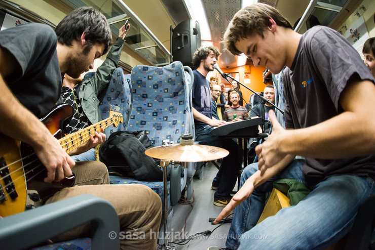 Miki Solus @ Train line Maribor - Ruše, Maribor (Slovenia), 2014 <em>Photo: © Saša Huzjak</em>