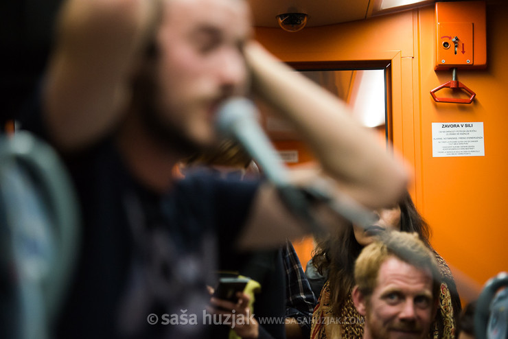 Miki Solus @ Train line Maribor - Ruše, Maribor (Slovenia), 28/11/2014 <em>Photo: © Saša Huzjak</em>