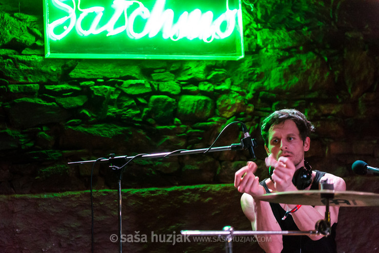 Jure Lavrin (Nina Bulatovix) @ Jazz klub Satchmo, Maribor (Slovenia), 06/02/2015 <em>Photo: © Saša Huzjak</em>