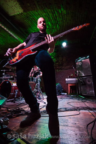 Marko Širec (Nina Bulatovix) @ Jazz klub Satchmo, Maribor (Slovenia), 06/02/2015 <em>Photo: © Saša Huzjak</em>