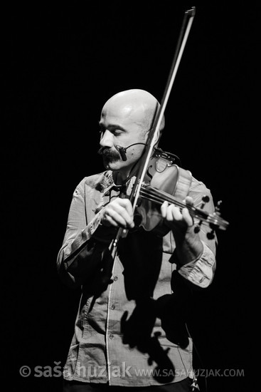 Antal Brasnyó (Lajkó Félix Quartet) @ Kino Šiška, Ljubljana (Slovenia), 19/02/2015 <em>Photo: © Saša Huzjak</em>