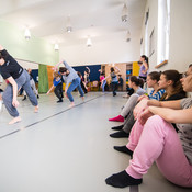 Contemporary dance with Lotem Regev @ Zimska plesna šola / Winter dance school, Maribor (Slovenia), 20/02 > 23/02/2015 <em>Photo: © Saša Huzjak</em>