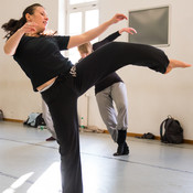 Contemporary dance with Lotem Regev @ Zimska plesna šola / Winter dance school, Maribor (Slovenia), 20/02 > 23/02/2015 <em>Photo: © Saša Huzjak</em>