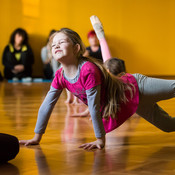 Creative dance workshop for children with Saša Lončar @ Zimska plesna šola / Winter dance school, Maribor (Slovenia), 20/02 > 23/02/2015 <em>Photo: © Saša Huzjak</em>