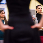 Flamenco dance with Daša Rashid @ Zimska plesna šola / Winter dance school, Maribor (Slovenia), 20/02 > 23/02/2015 <em>Photo: © Saša Huzjak</em>