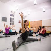 African-Contemporary dance with Maša Kagao Knez @ Zimska plesna šola / Winter dance school, Maribor (Slovenia), 20/02 > 23/02/2015 <em>Photo: © Saša Huzjak</em>