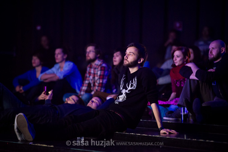 Screening of movie Axiom @ Kino Šiška, Ljubljana (Slovenia), 15/03/2015 <em>Photo: © Saša Huzjak</em>