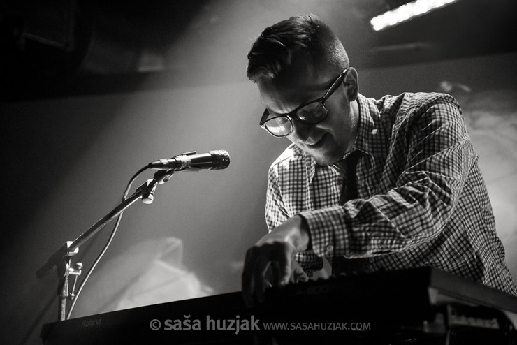 JF Abraham (Public Service Broadcasting) @ Chelsea, Vienna (Austria), 20/05/2015 <em>Photo: © Saša Huzjak</em>