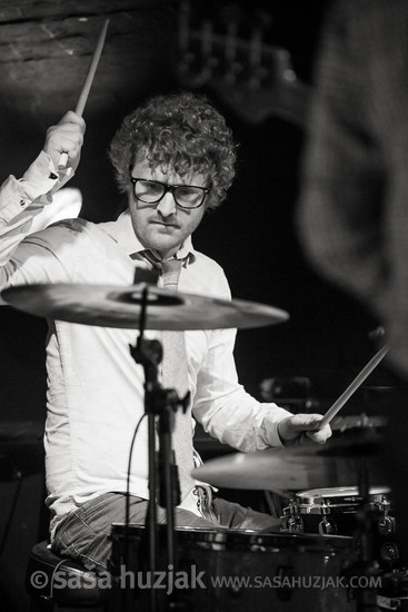 Wrigglesworth (Public Service Broadcasting) @ Chelsea, Vienna (Austria), 20/05/2015 <em>Photo: © Saša Huzjak</em>