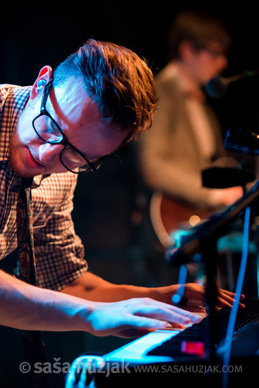 JF Abraham (Public Service Broadcasting) @ Chelsea, Vienna (Austria), 20/05/2015 <em>Photo: © Saša Huzjak</em>