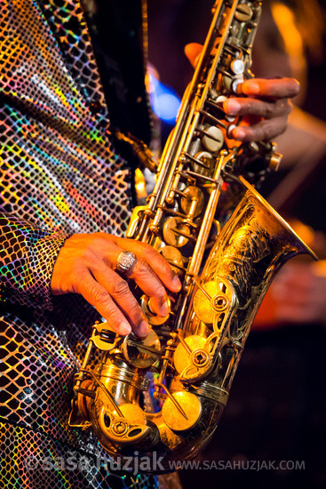 Idris Ackamoor (The Pyramids) @ Narodni dom Maribor, Mali oder, Maribor (Slovenia), 26/05/2015 <em>Photo: © Saša Huzjak</em>