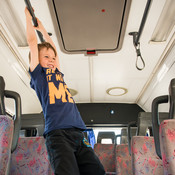 In the bus @ Ruška koča, Pohorje (Slovenia), 29/05/2015 <em>Photo: © Saša Huzjak</em>