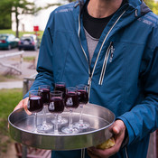 Welcome drink @ Ruška koča, Pohorje (Slovenia), 29/05/2015 <em>Photo: © Saša Huzjak</em>