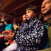 Severa and Gal Gjurin audience @ Ruška koča, Pohorje (Slovenia), 29/05/2015 <em>Photo: © Saša Huzjak</em>