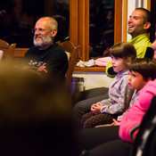 Severa and Gal Gjurin audience @ Ruška koča, Pohorje (Slovenia), 29/05/2015 <em>Photo: © Saša Huzjak</em>