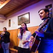 Severa and Gal Gjurin @ Ruška koča, Pohorje (Slovenia), 29/05/2015 <em>Photo: © Saša Huzjak</em>