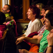 Severa and Gal Gjurin audience @ Ruška koča, Pohorje (Slovenia), 29/05/2015 <em>Photo: © Saša Huzjak</em>