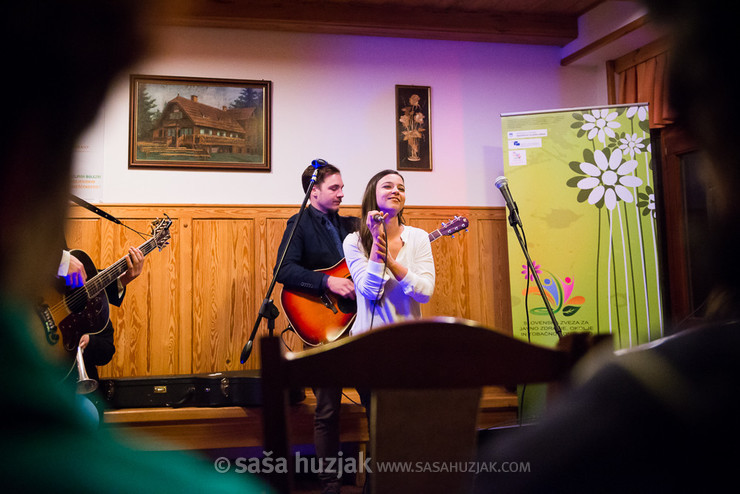 Severa and Gal Gjurin @ Ruška koča, Pohorje (Slovenia), 29/05/2015 <em>Photo: © Saša Huzjak</em>