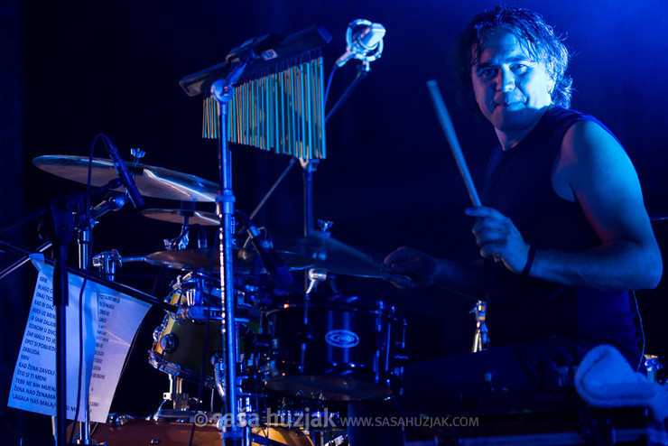 Marko Lazarić (Tony Cetinski band) @ Križanke, Ljubljana (Slovenia), 10/06/2015 <em>Photo: © Saša Huzjak</em>